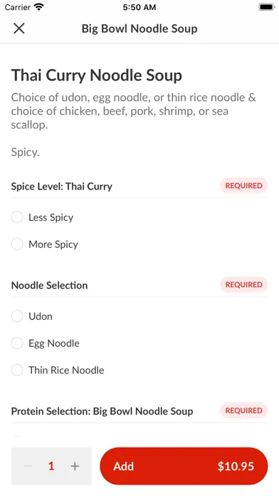 Ren Dumpling & Noodle House سکرین شاٹس