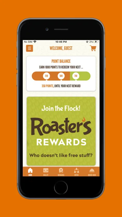Capturas de tela do Roaster's Market