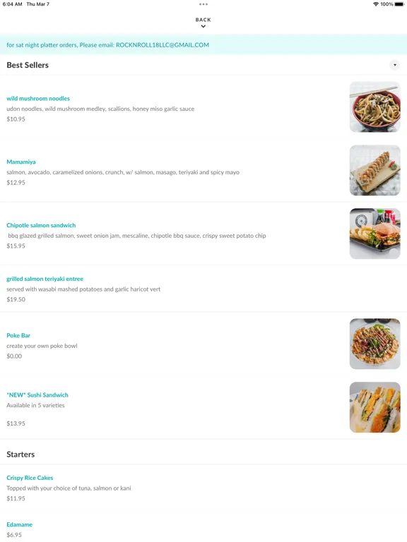 RockNRoll Sushi iPad 应用截图
