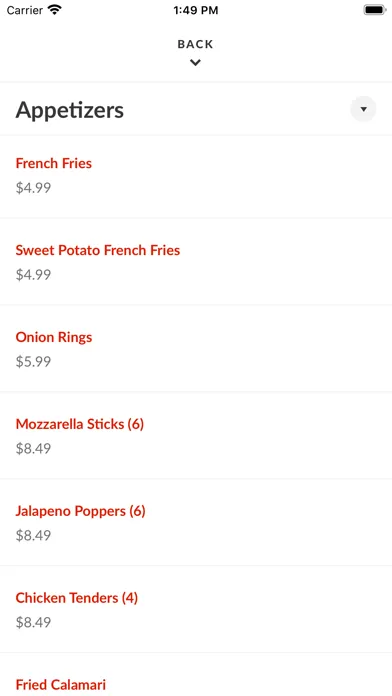 Screenshot di Sammy's Southport Pizza