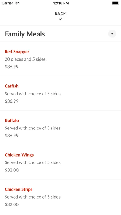 Snapper's Seafood Screenshots