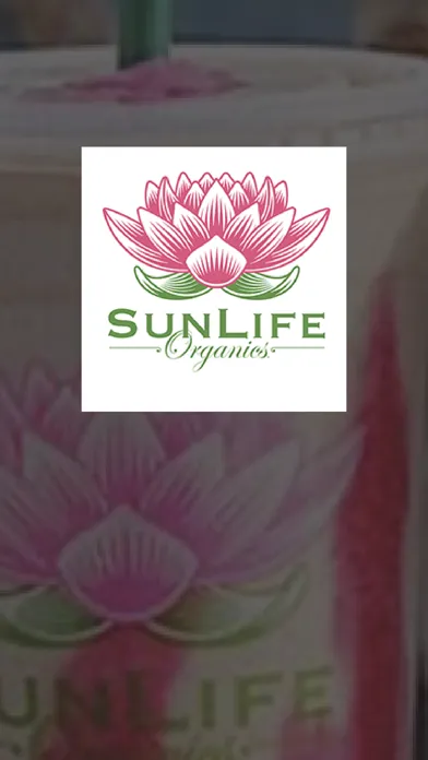 SunLife Organics سکرین شاٹس