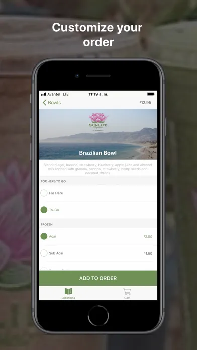 SunLife Organics سکرین شاٹس