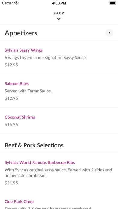 Скриншоты Sylvia's Restaurant