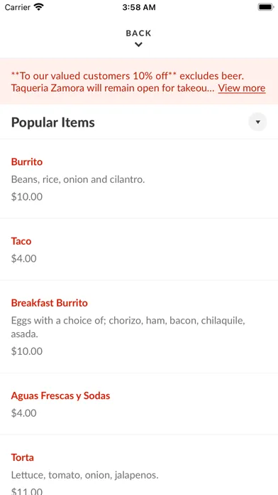 تصاویر Taqueria Zamora To Go