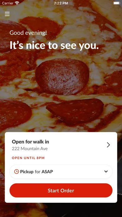 Captures d'écran de TD Pizza To Go