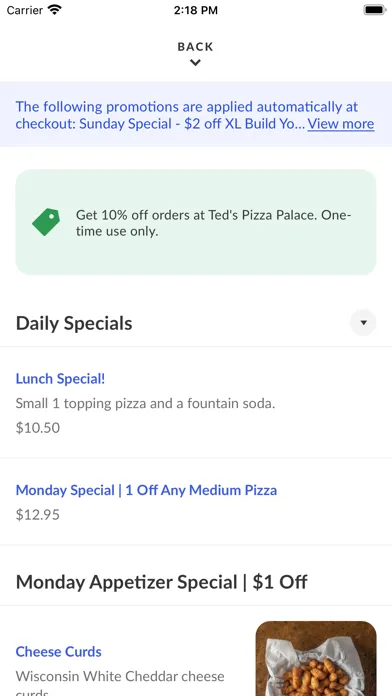 Ted's Pizza Palace Screenshots