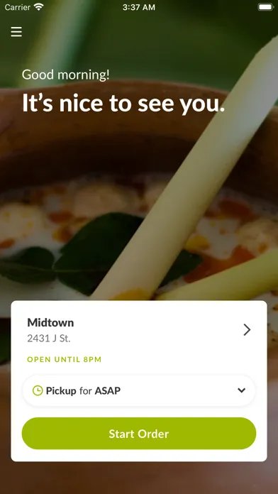 Screenshot di Thai Basil