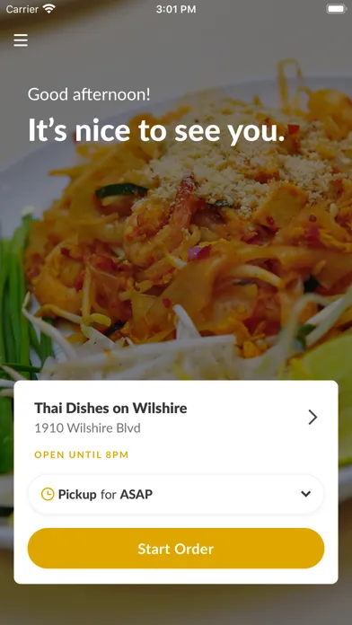 Capturas de pantalla de Thai Dishes on Wilshire