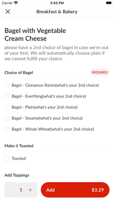 The Bean Bag Deli & Catering स्क्रीनशॉट