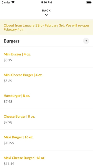 The Burger Place سکرین شاٹس