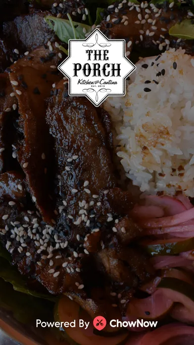 Ảnh chụp màn hình của The Porch Kitchen & Cantina