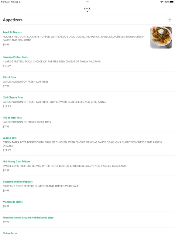 The Public House On Jared iPad 應用截圖