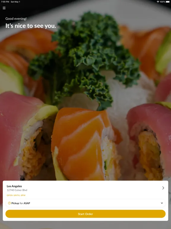 Zrzuty ekranu Tomi Sushi iPad 