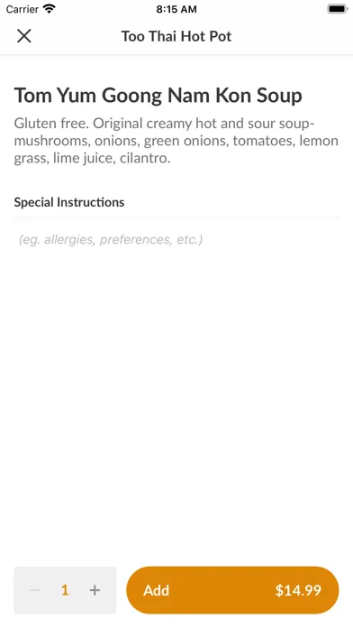 Too Thai Street Eats Screenshots