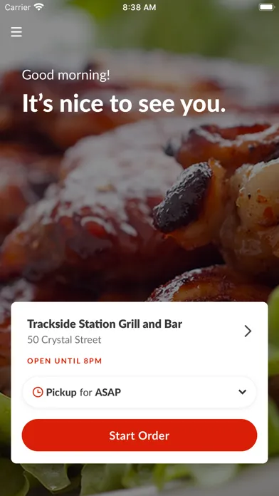 Tangkapan skrin Trackside Station Bar & Grill