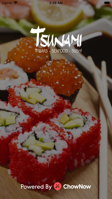 Captures d'écran de Tsunami Sushi To Go