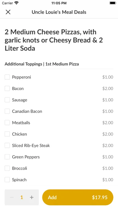 Capturas de pantalla de Uncle Louie's Pizza