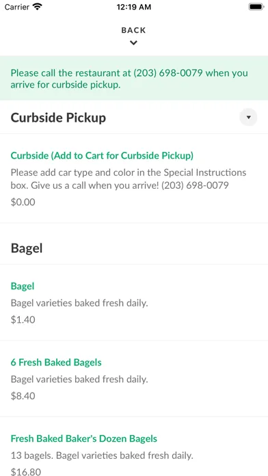 Upper Crust Bagel Company 스크린샷