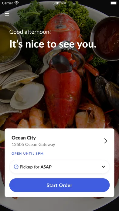 Zrzuty ekranu Waterman's Seafood