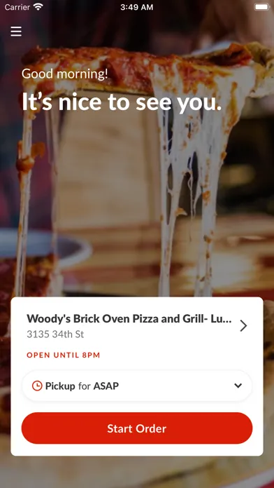 Woody's Pizza & Grill سکرین شاٹس
