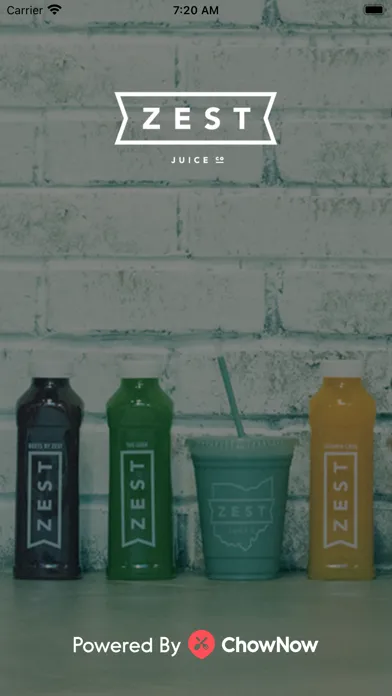 Zest Juice Co स्क्रीनशॉट