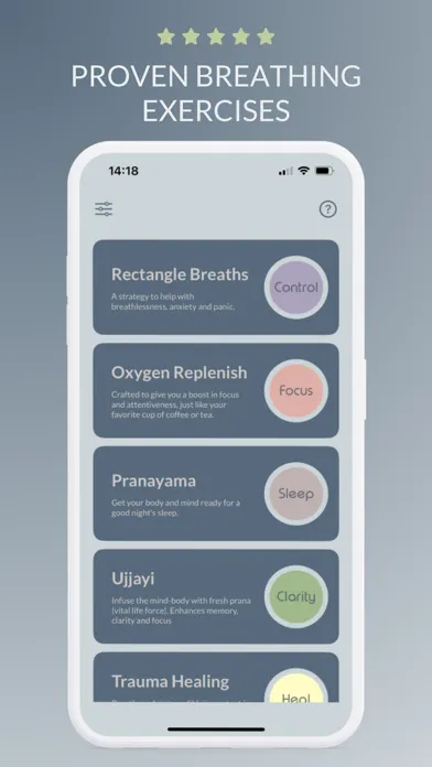 Tangkapan skrin Open Breathwork Meditation