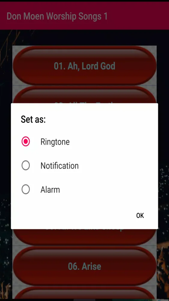 Captures d'écran de Worship Songs Don Moen Part 1