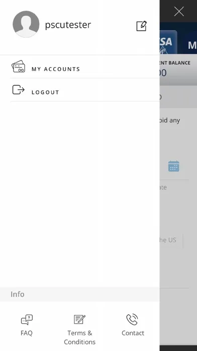 CFCU Credit Screenshots