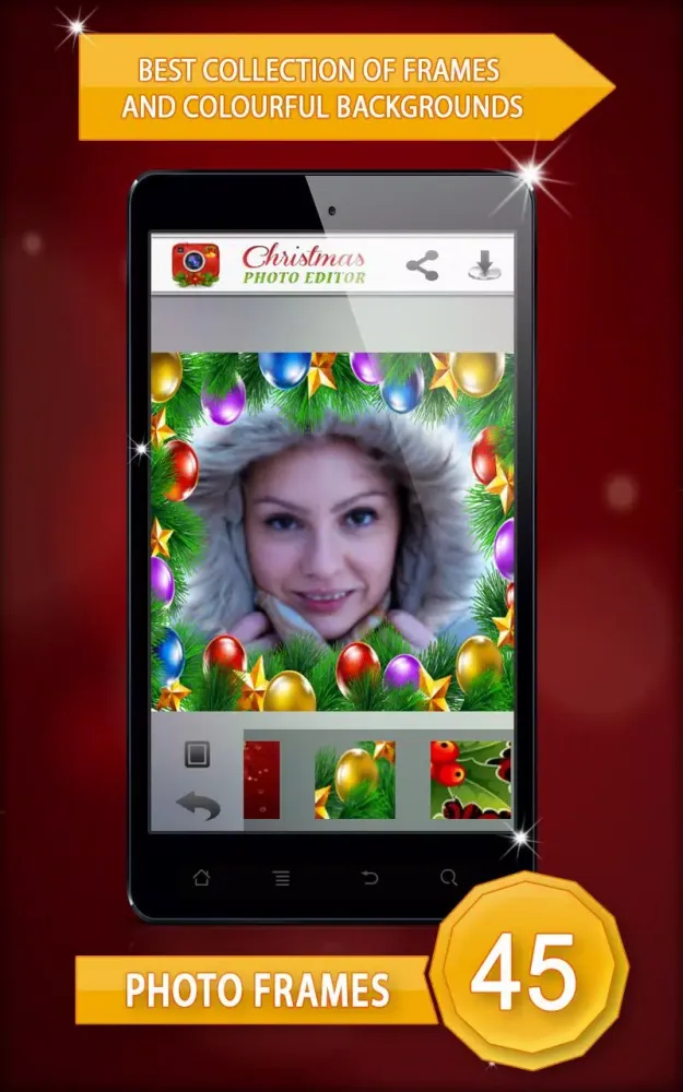 Christmas Photo Editor Screenshots