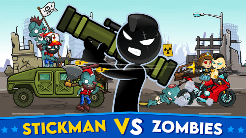 Stickman and Gun: Zombie War-screenshot-1