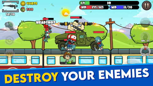 Stickman and Gun: Zombie War-screenshot-4