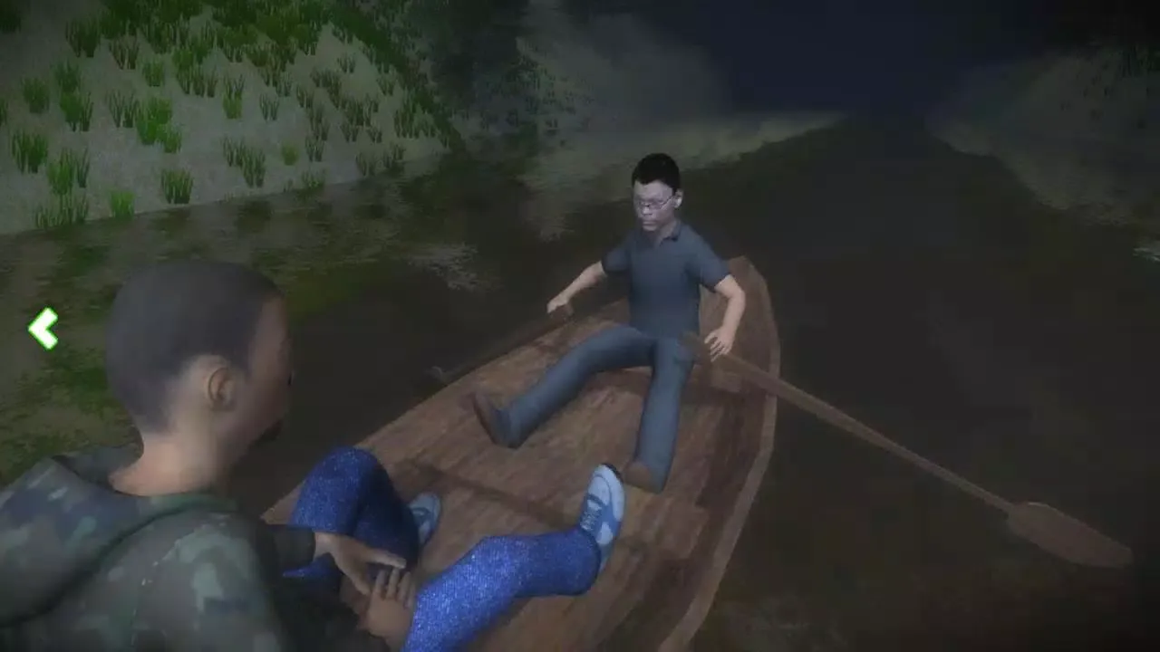 Tangkapan layar The White Crocodile