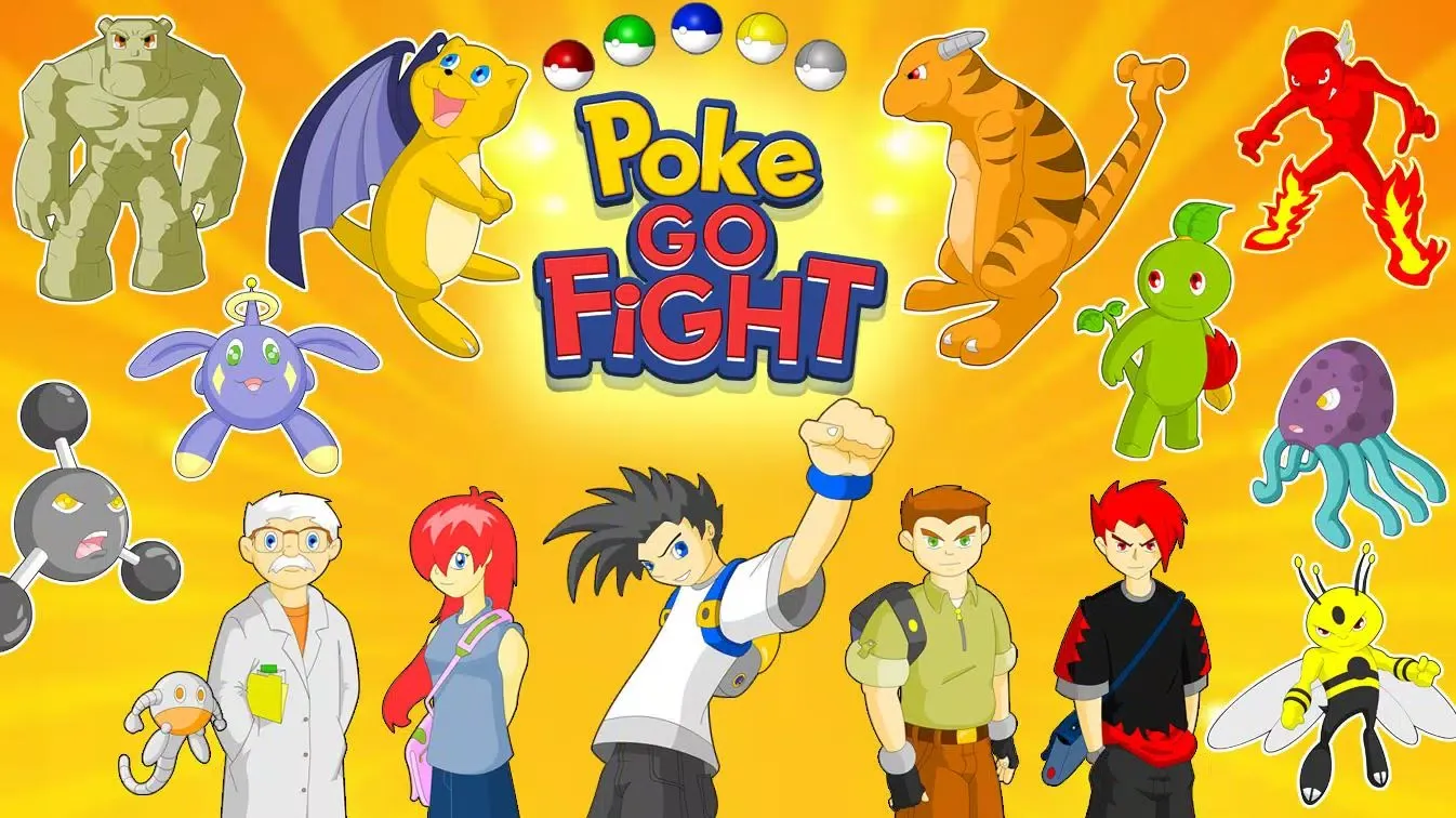 Tangkapan skrin Poke Fight