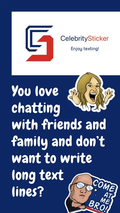 صور CelebritySticker - Messenger