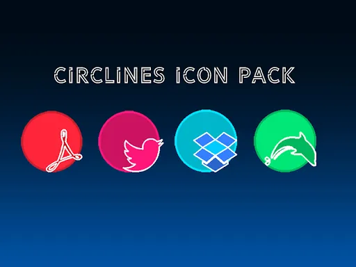 Скриншоты Circlines Icon Pack