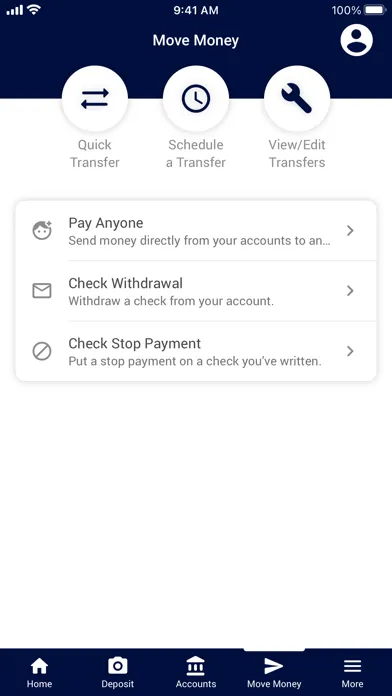 Tangkapan skrin Citizens Federal Credit Union