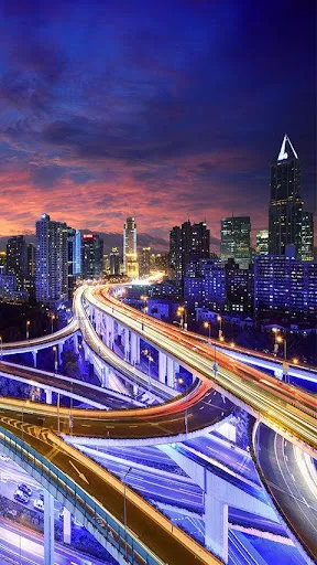 City Night Live Wallpaper Screenshots