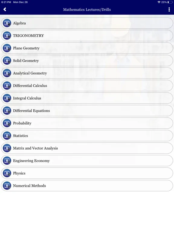 Civil Engineering Reviewer iPad  스크린샷