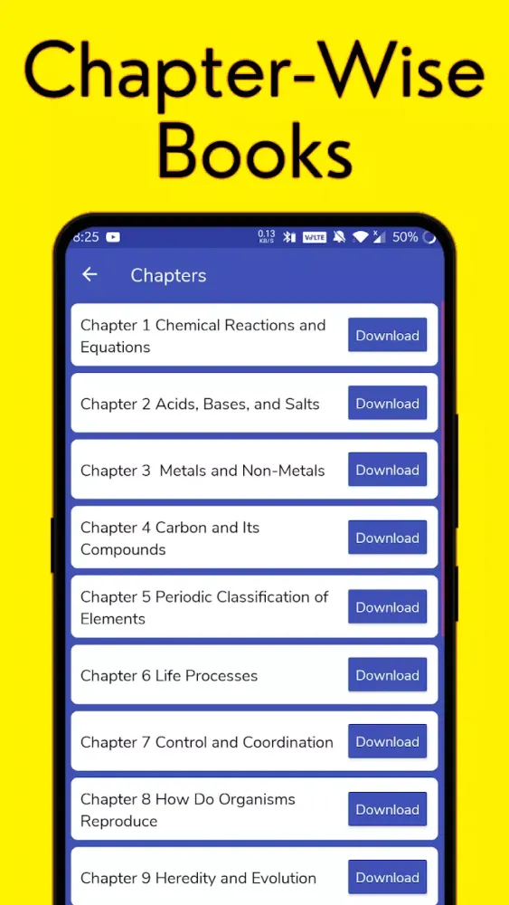 ภาพหน้าจอของ Class 10 NCERT Books Solutions