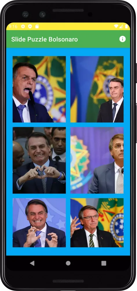 Slide Puzzle Bolsonaro Screenshots