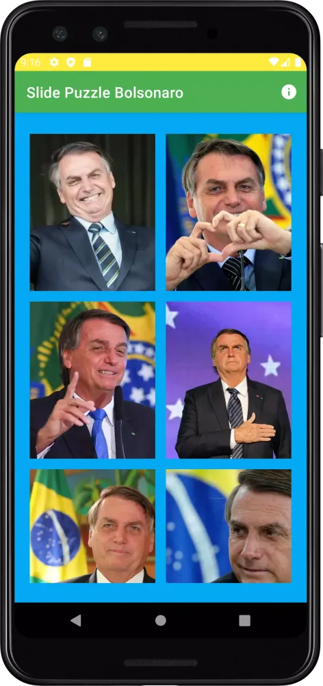 Slide Puzzle Bolsonaro Screenshots