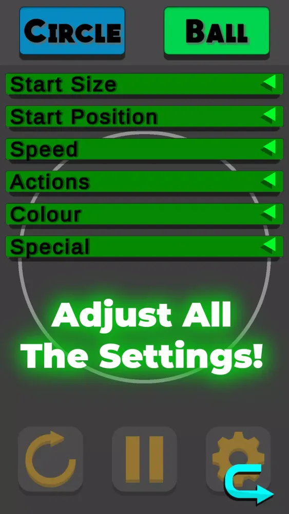 Ball Simulator Screenshots