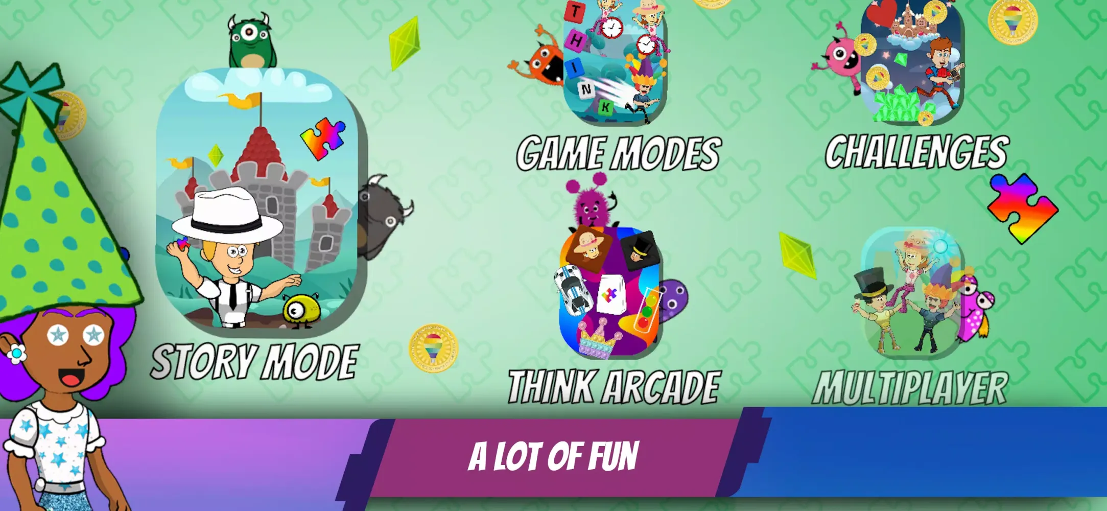 Think! Brain Games for Kids স্ক্রিনশট