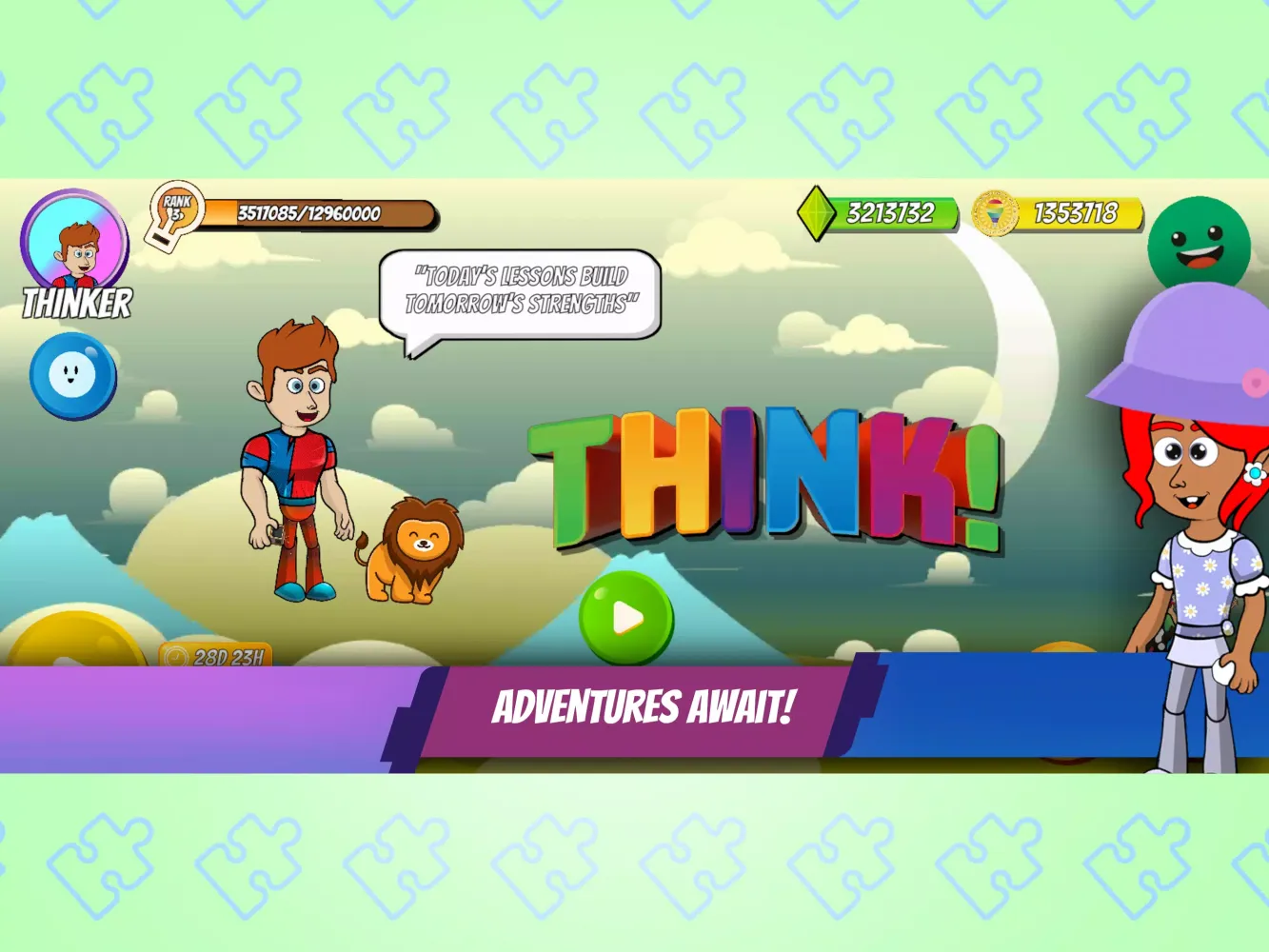 Think! Brain Games for Kids স্ক্রিনশট