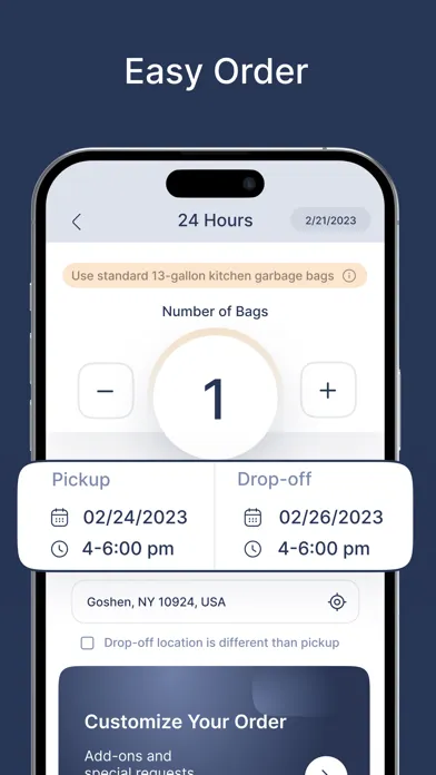 Clotheslyne On-Demand Laundry 스크린샷
