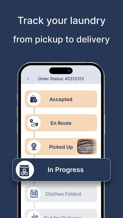 Clotheslyne On-Demand Laundry 스크린샷