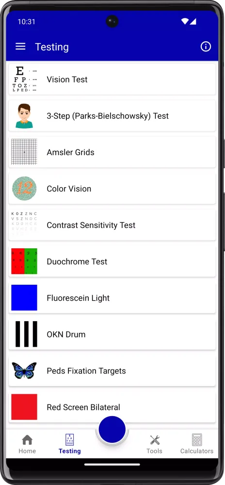 Eye Handbook Screenshots
