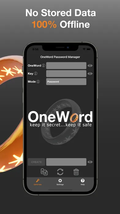 صور OneWord Password Manager