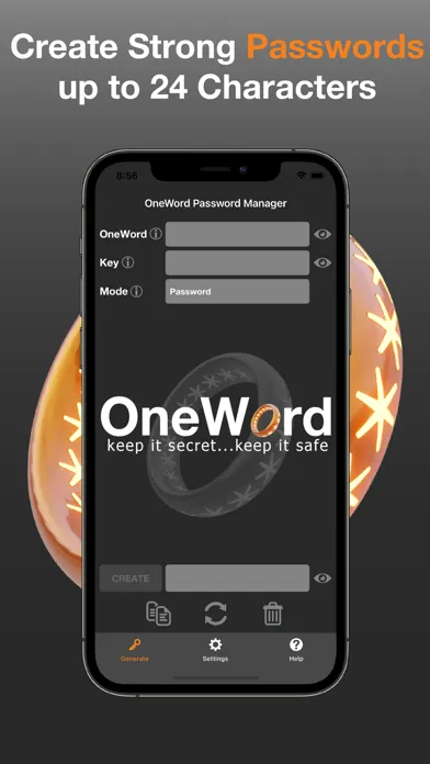 صور OneWord Password Manager